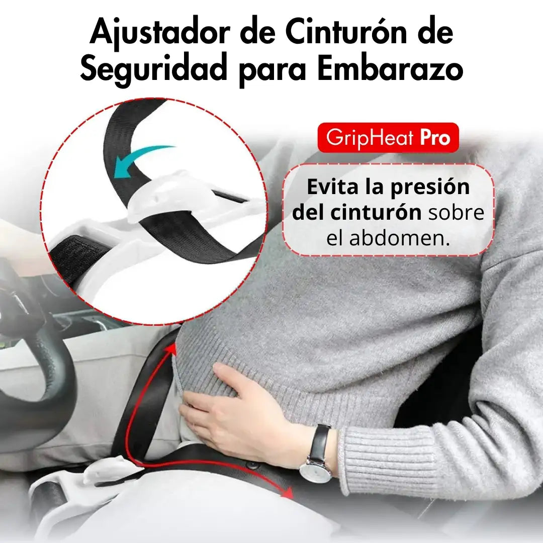 SafeBelly Drive — Ajustador de Cinturón de Seguridad para Embarazo