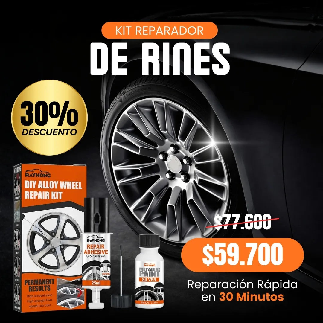 Kit Reparador de Rines en 30 Minutos