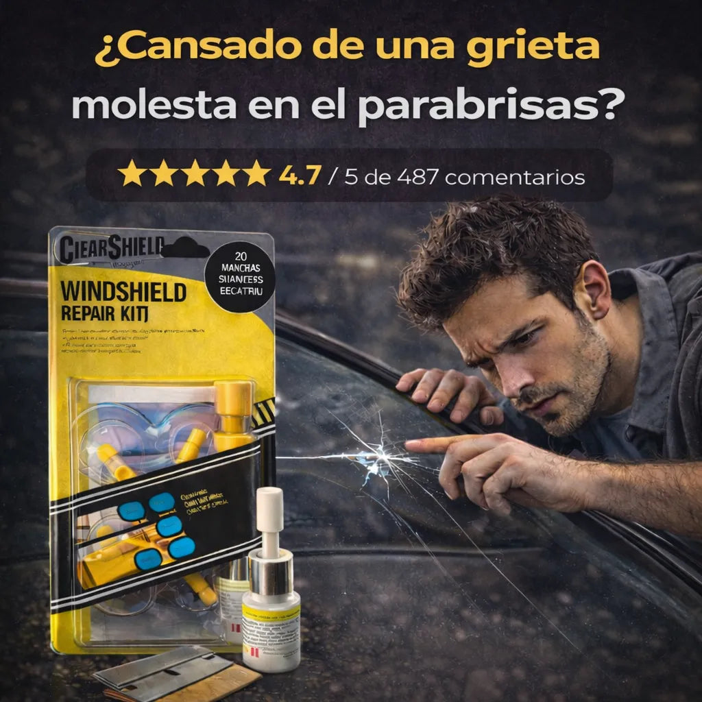 Kit de Reparación de Parabrisas para Auto