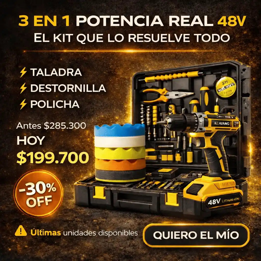 kit taladro 3 en 1