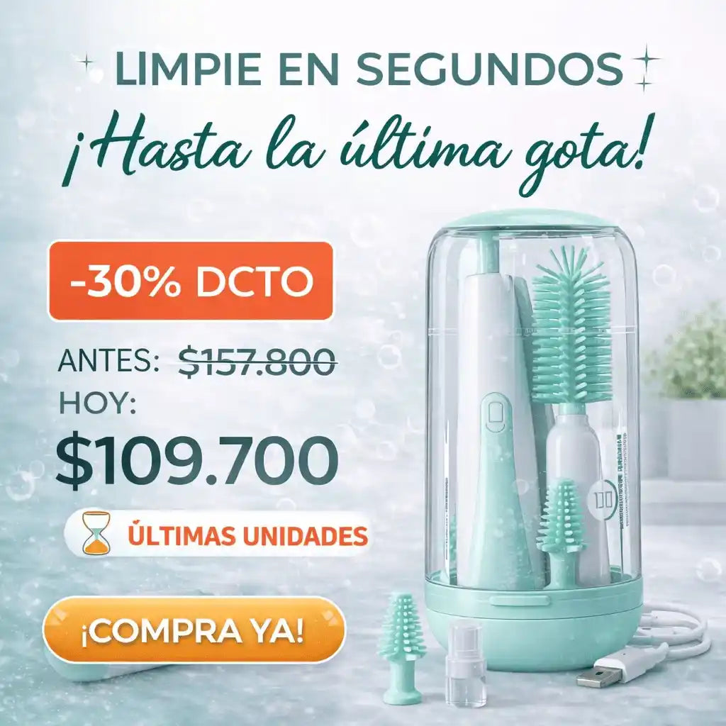 limpiador electrico biberones