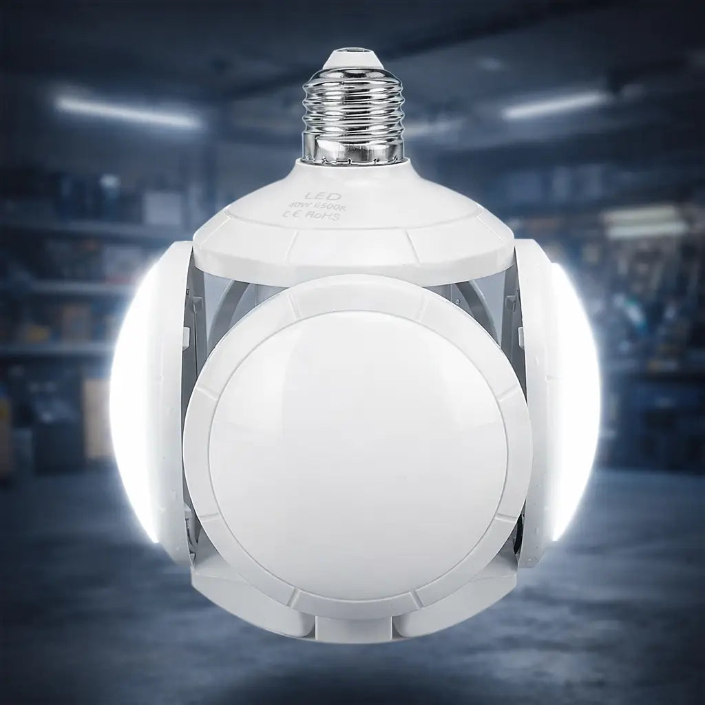 Bombilla LED Plegable Tipo Fútbol 40W