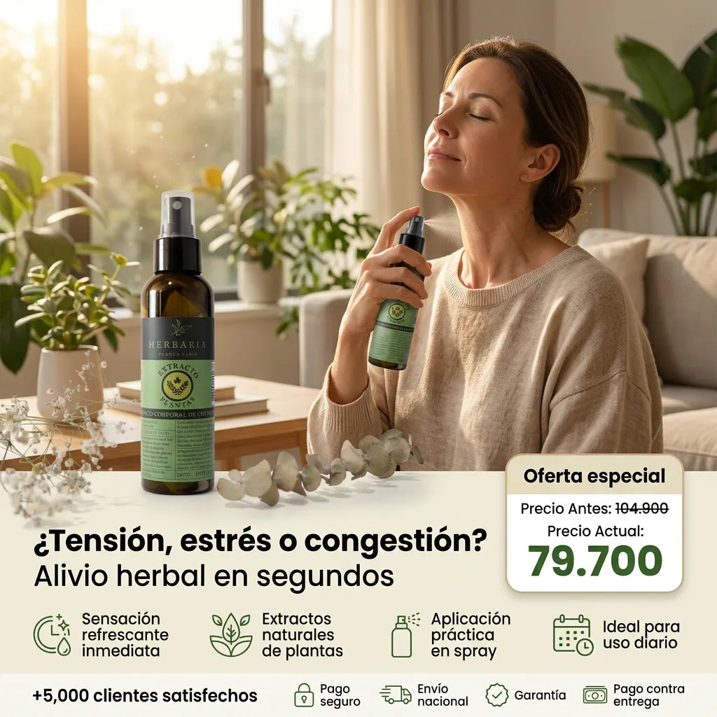 Herbaria Fresh Relief - Extracto de Plantas Spray 120 ml