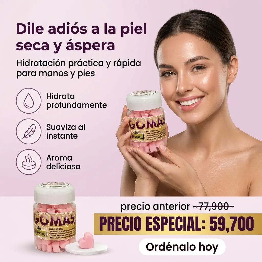 Gomitas Hidratantes para Manos y Pies